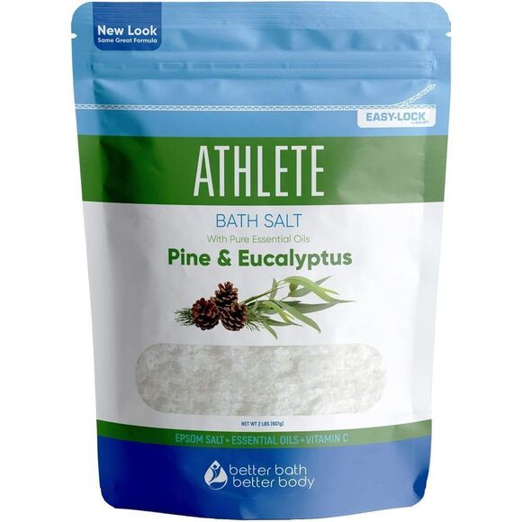 32Oz Epsom Salt With Natural Lavender, Pine, Peppermint & Eucalyptus Oils + Vit